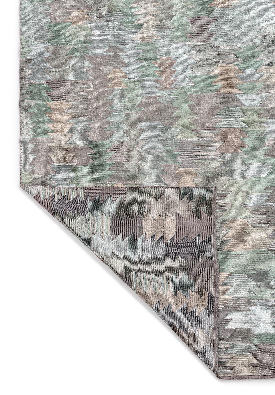 CLAN BEJ - NİL YEŞİLİ - BUZ MAVİSİ HALI