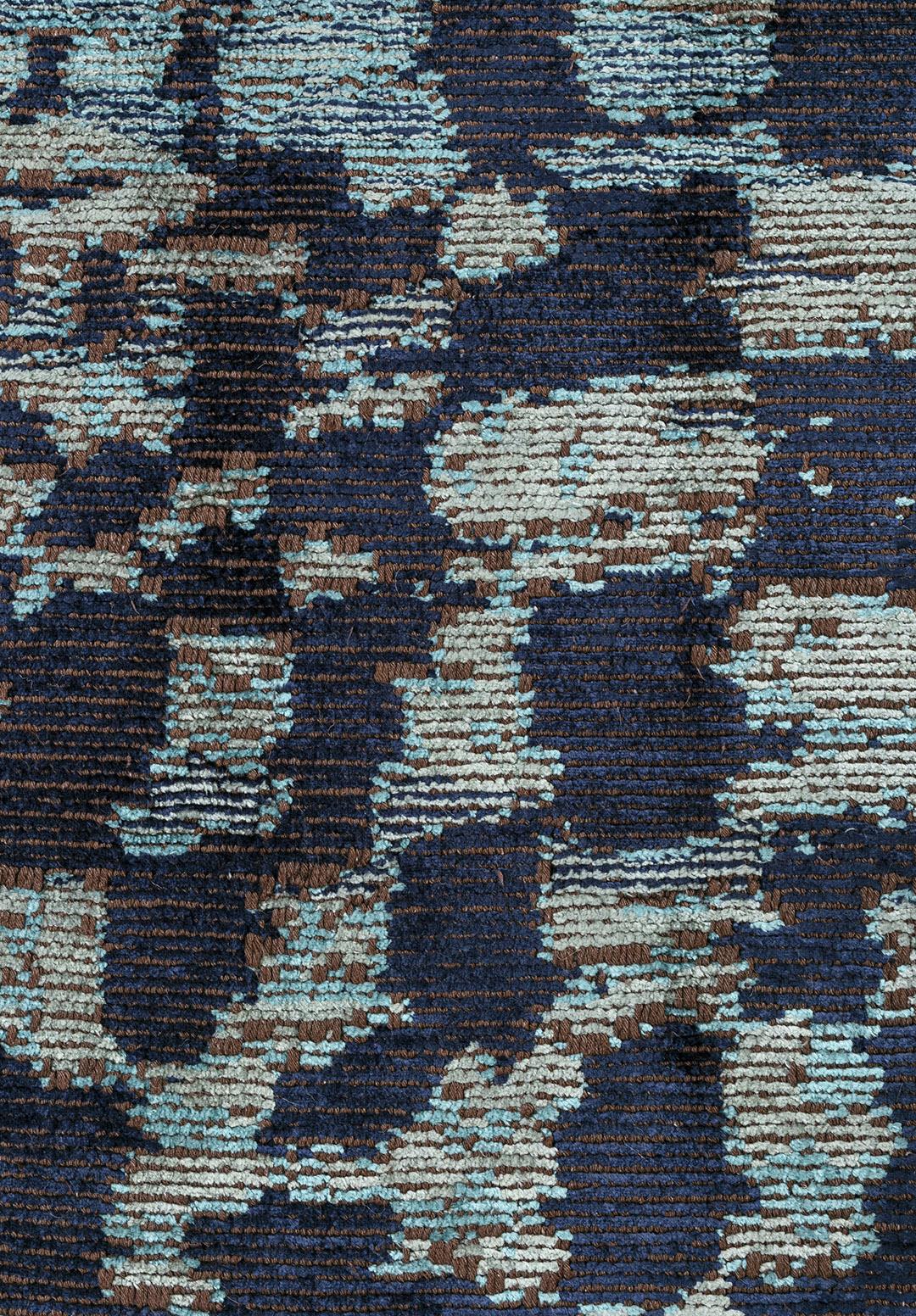 SAHARA TURKUAZ - KOYU LACİVERT - NİL YEŞİLİ HALI