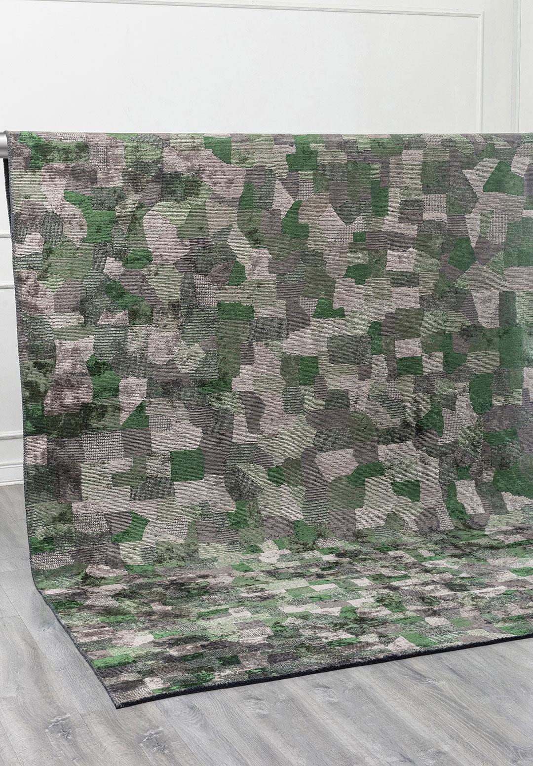 DUNE BEJ - ANTRASİT - ORMAN YEŞİLİ HALI