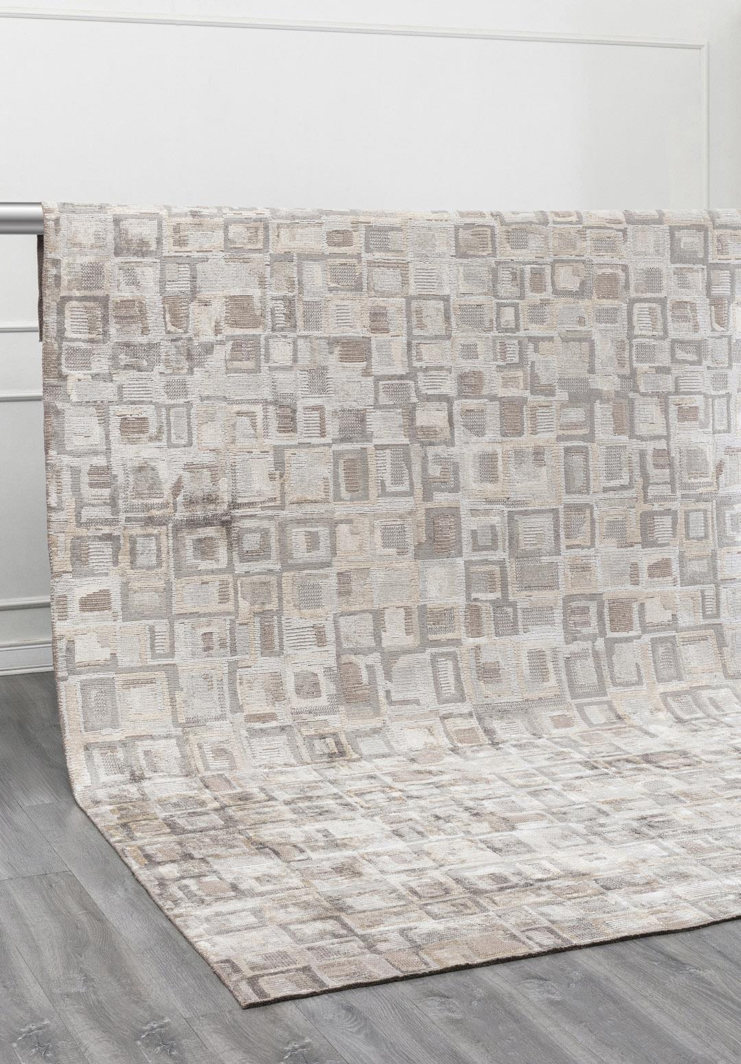 TRIBE GRİ - KEMİK - KREM HALI