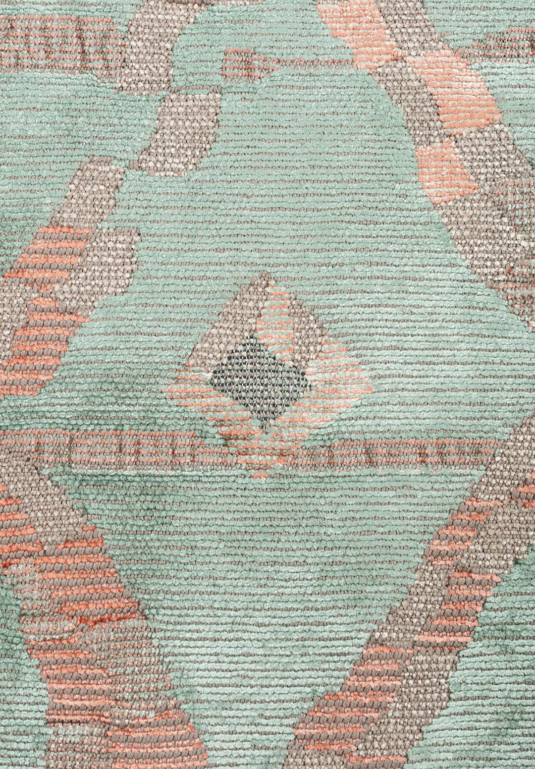 JASMINE KREM - NİL YEŞİLİ - AÇIK MERCAN HALI