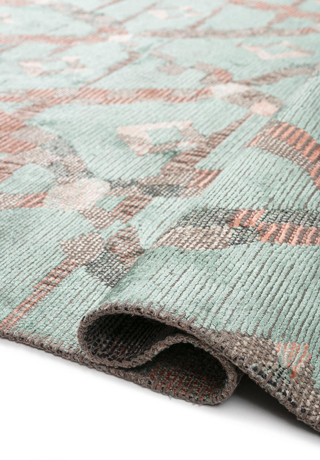 JASMINE KREM - NİL YEŞİLİ - AÇIK MERCAN HALI