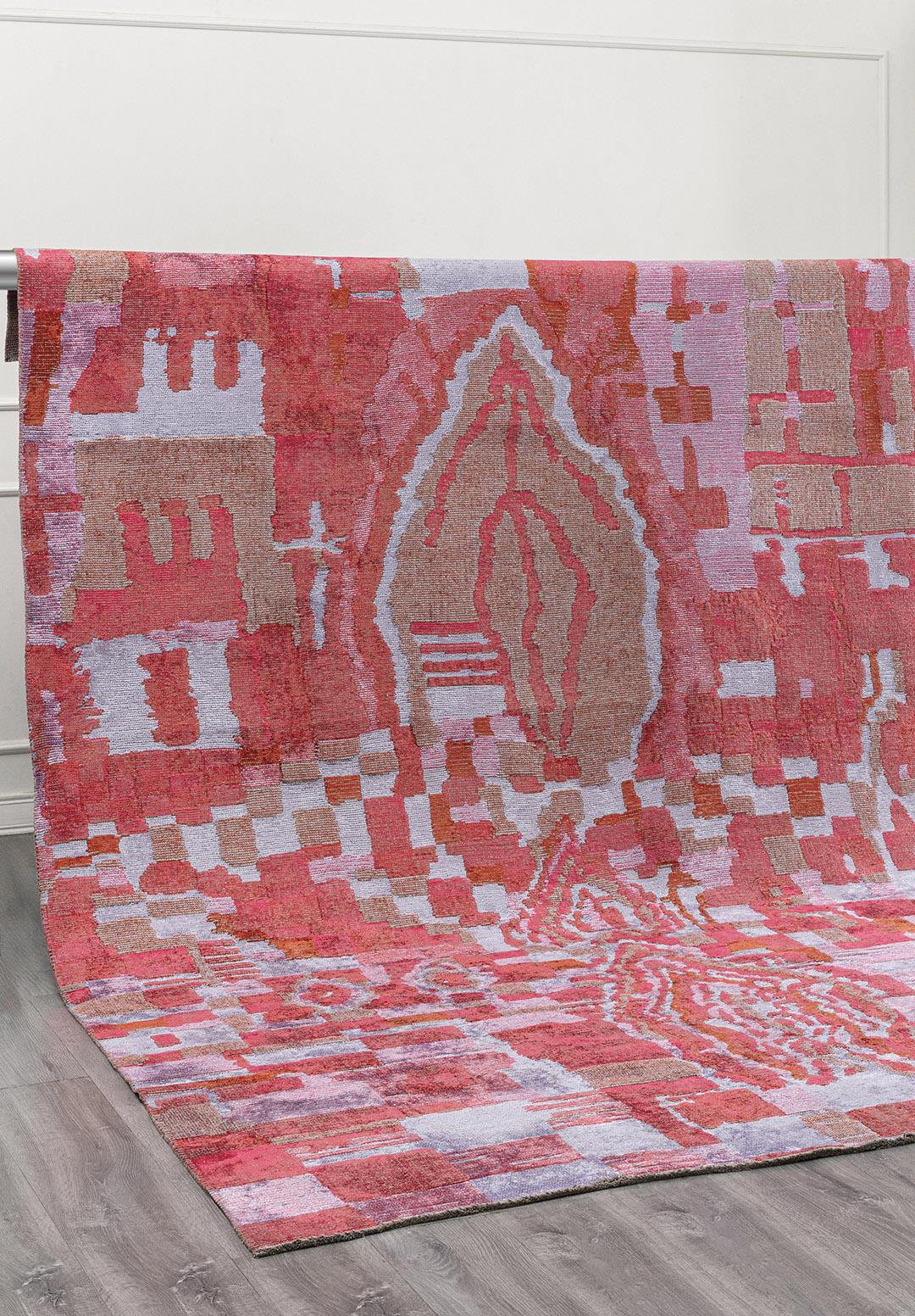 FOSSIL LİLA - PAS - FUŞYA HALI