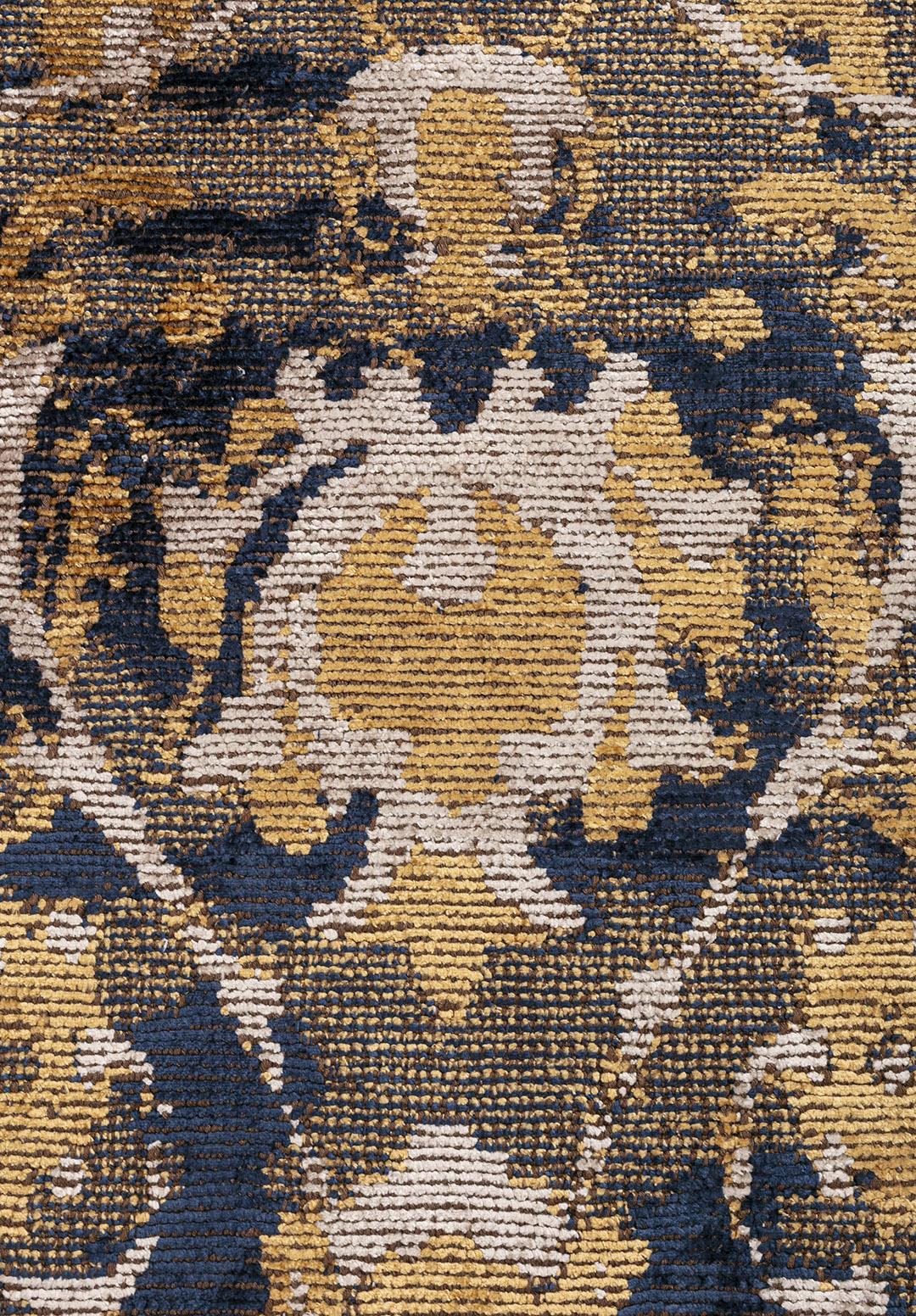 DREAM BONE - GOLD - DARK NAVY RUG