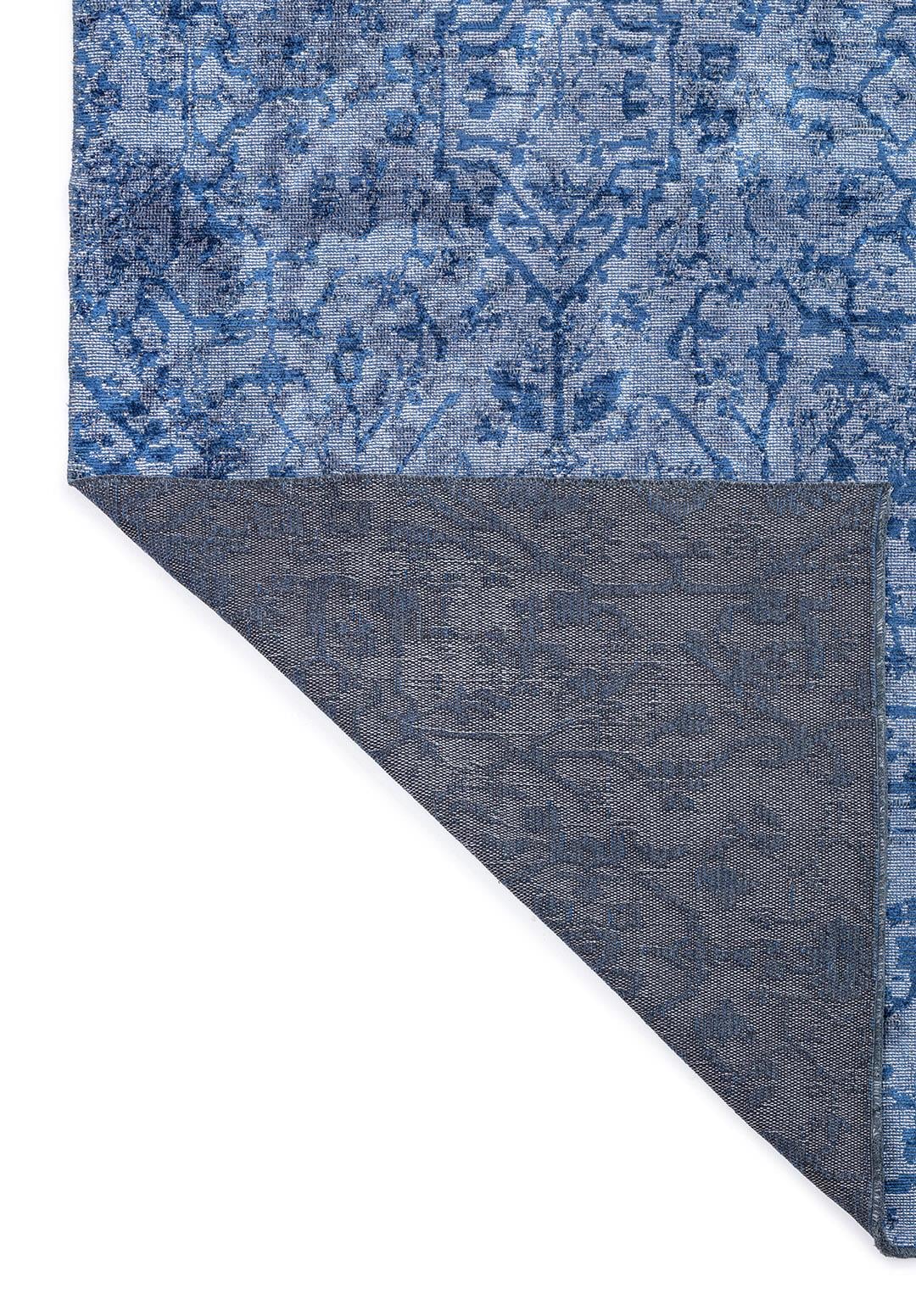 FABLE LIGHT GREY - NAVY BLUE - NAVY BLUE RUG