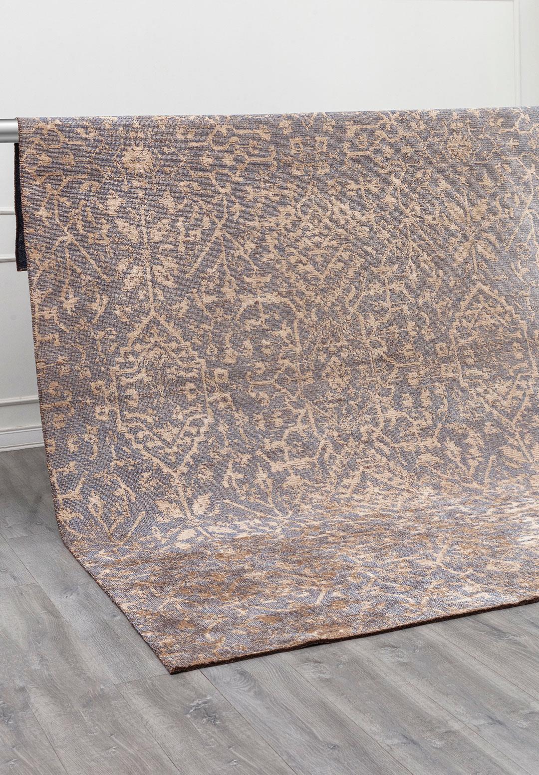 FABLE NAVY BLUE - BEIGE - BEIGE RUG