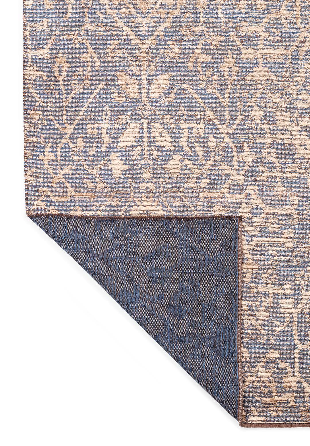 FABLE NAVY BLUE - BEIGE - BEIGE RUG