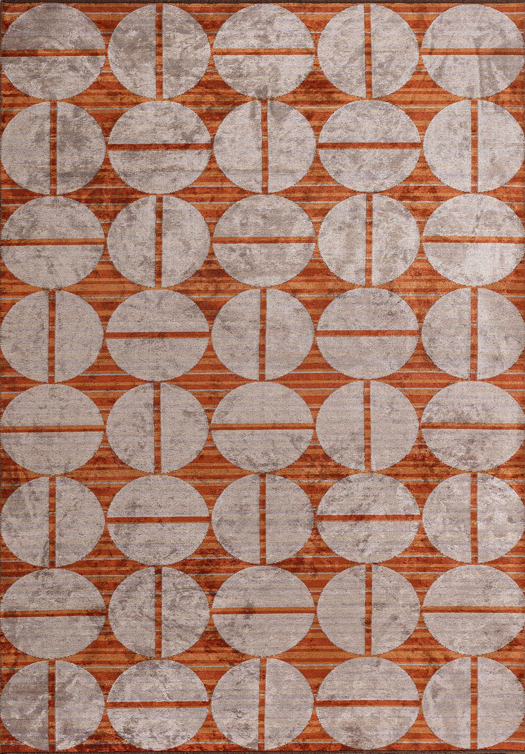 ECLIPSE RUST - TERRA - CREAM - GREY - LIGHT GREY - BONE RUG