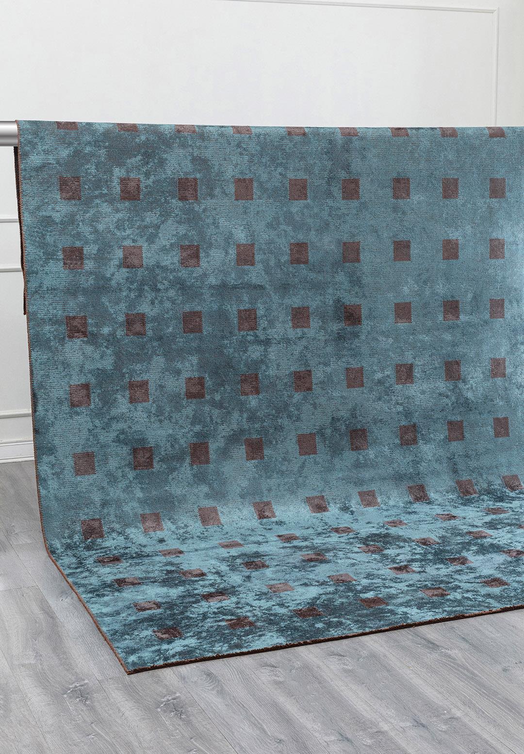 HARMONY PETROL - CHARCOAL RUG