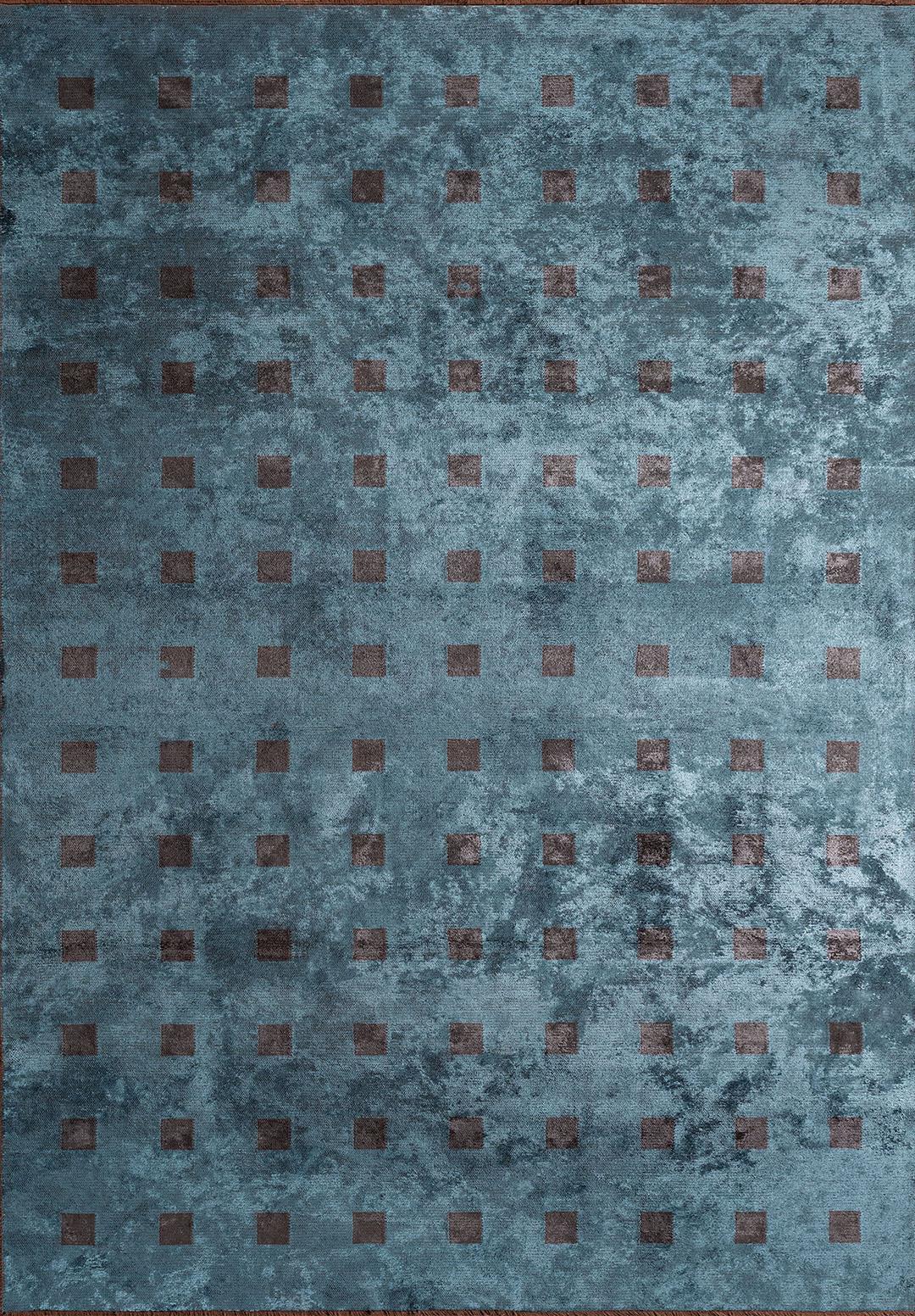 HARMONY PETROL - CHARCOAL RUG