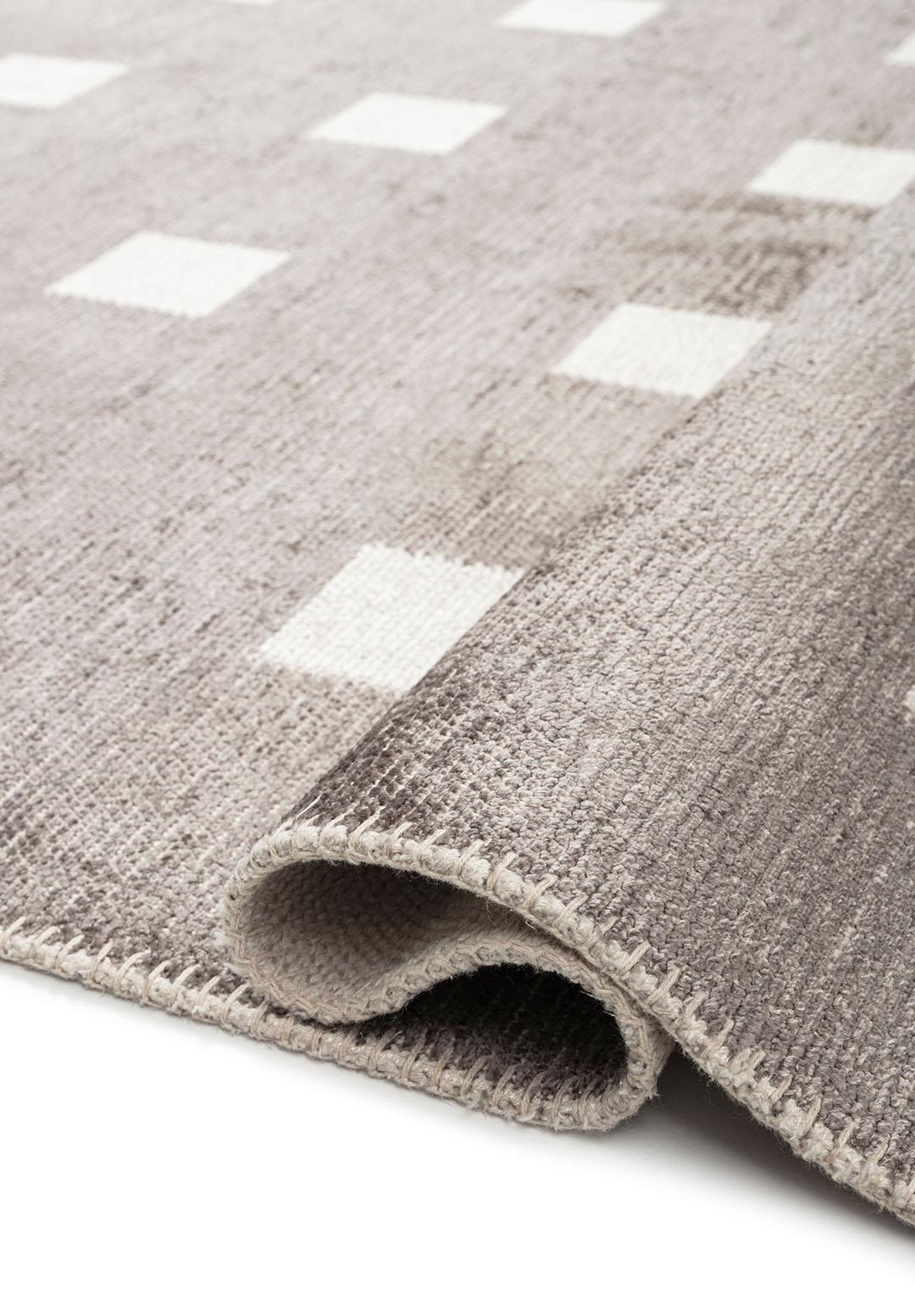 HARMONY DARK GREY - ECRU RUG