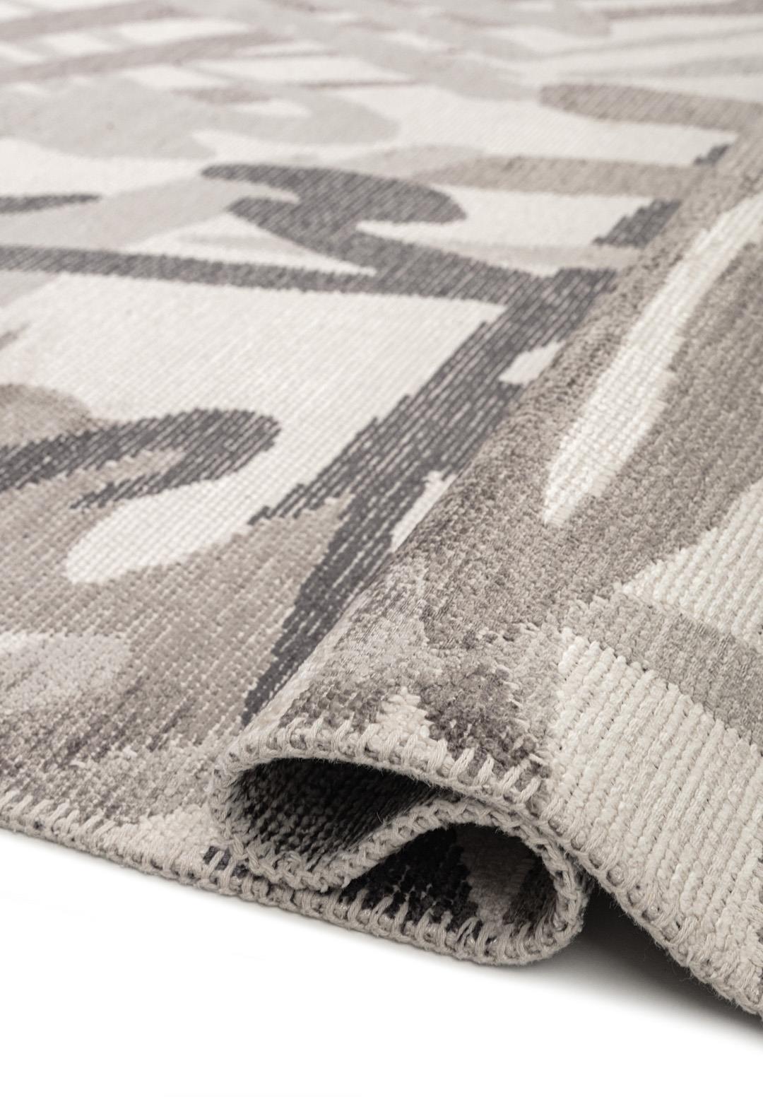 CARNIVAL CHARCOAL - DARK GREY - GREY - ECRU RUG