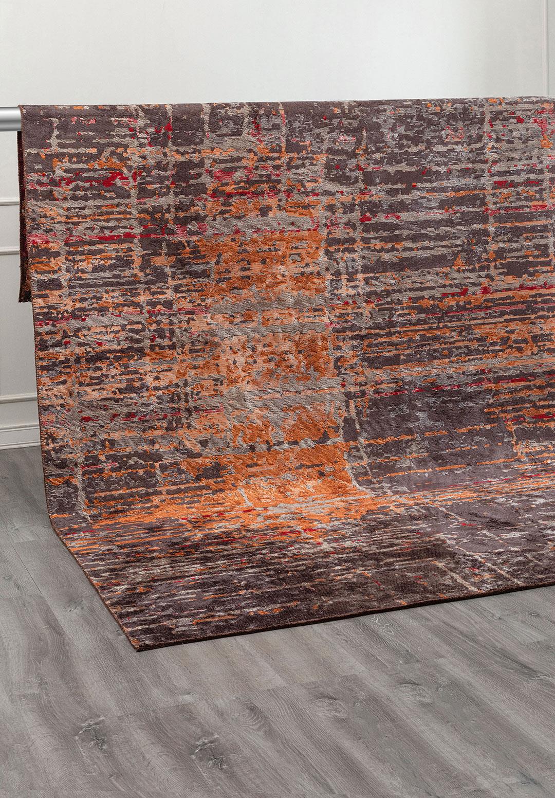 DAWN KÖMÜR - KİREMİT - KIRMIZI - GRİ HALI