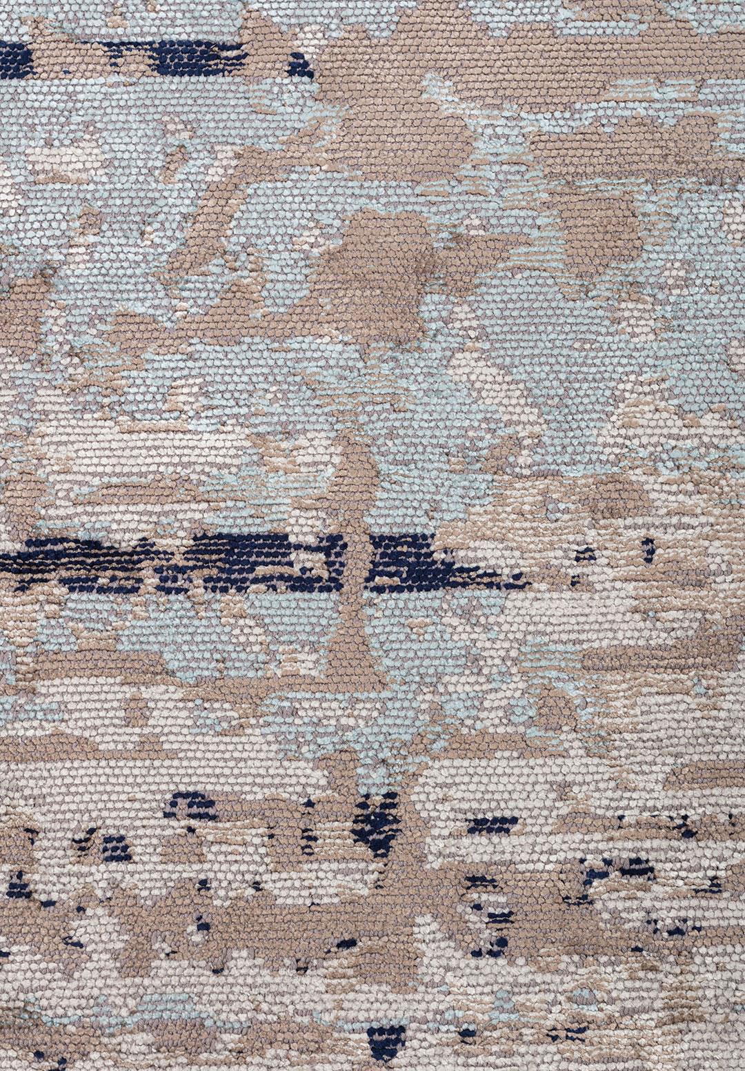 DAWN BONE - ICE BLUE - DARK NAVY - NOUGAT RUG