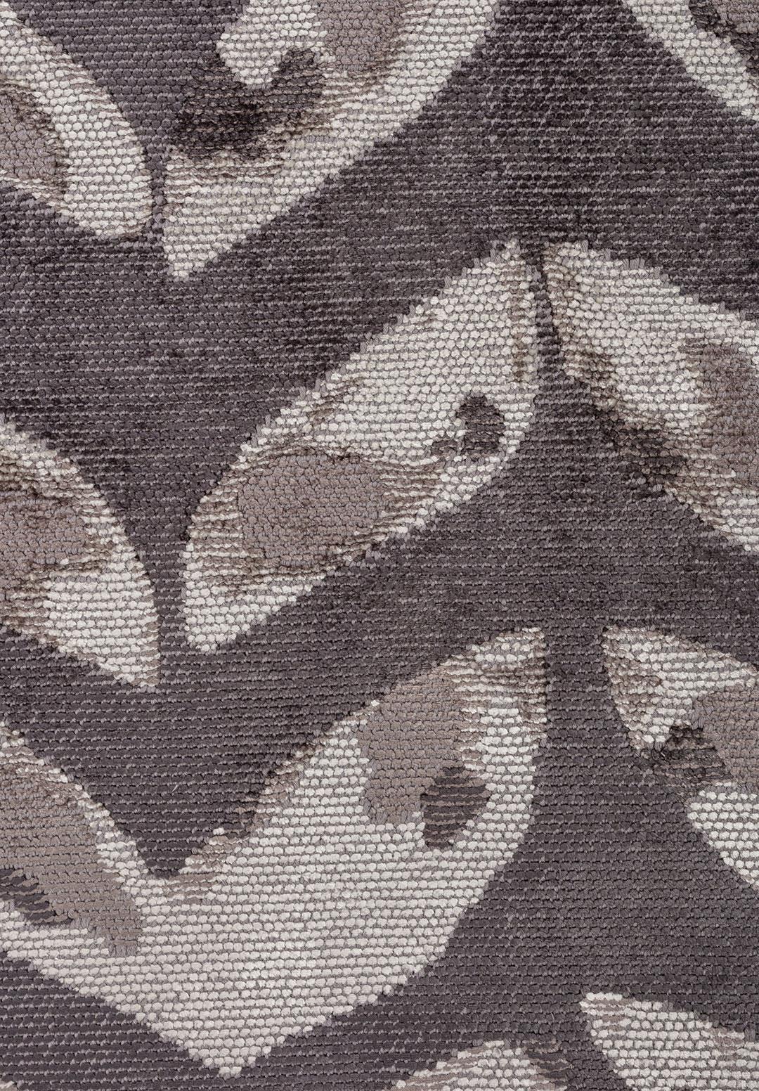 NOVA CHARCOAL - DARK GREY - BONE RUG