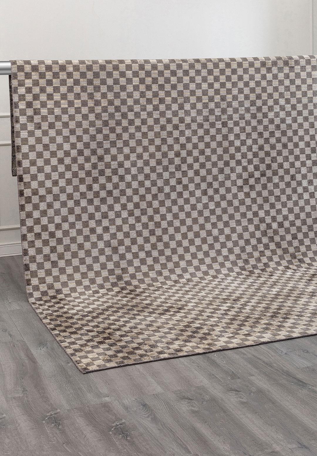MOSAIC ANTHRACITE - KHAKI - BEIGE - BONE RUG