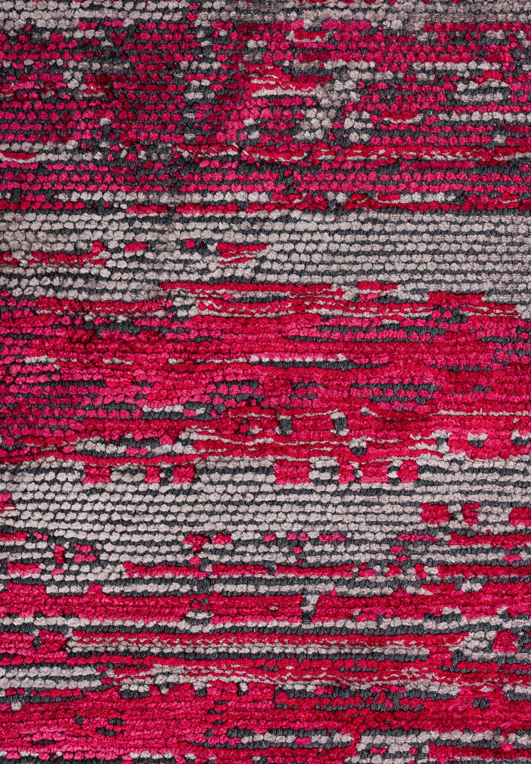 TWILIGHT LIGHT GREY - FUSCHIA - MAGENTA RUG