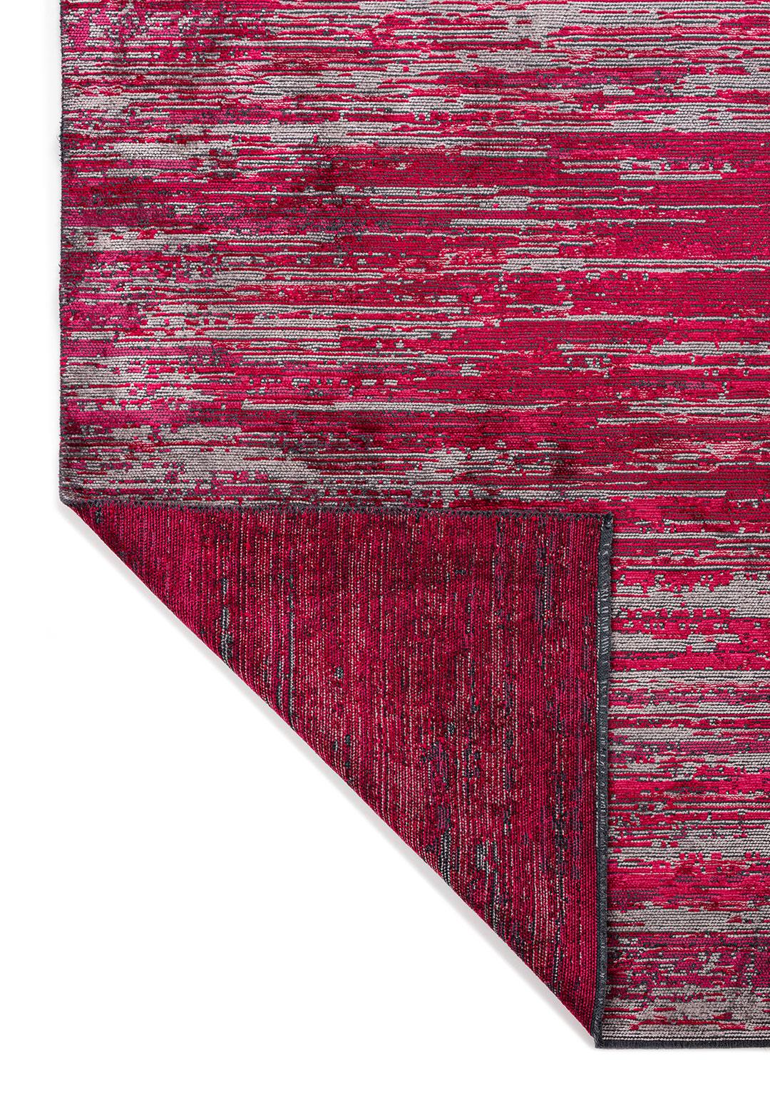 TWILIGHT LIGHT GREY - FUSCHIA - MAGENTA RUG
