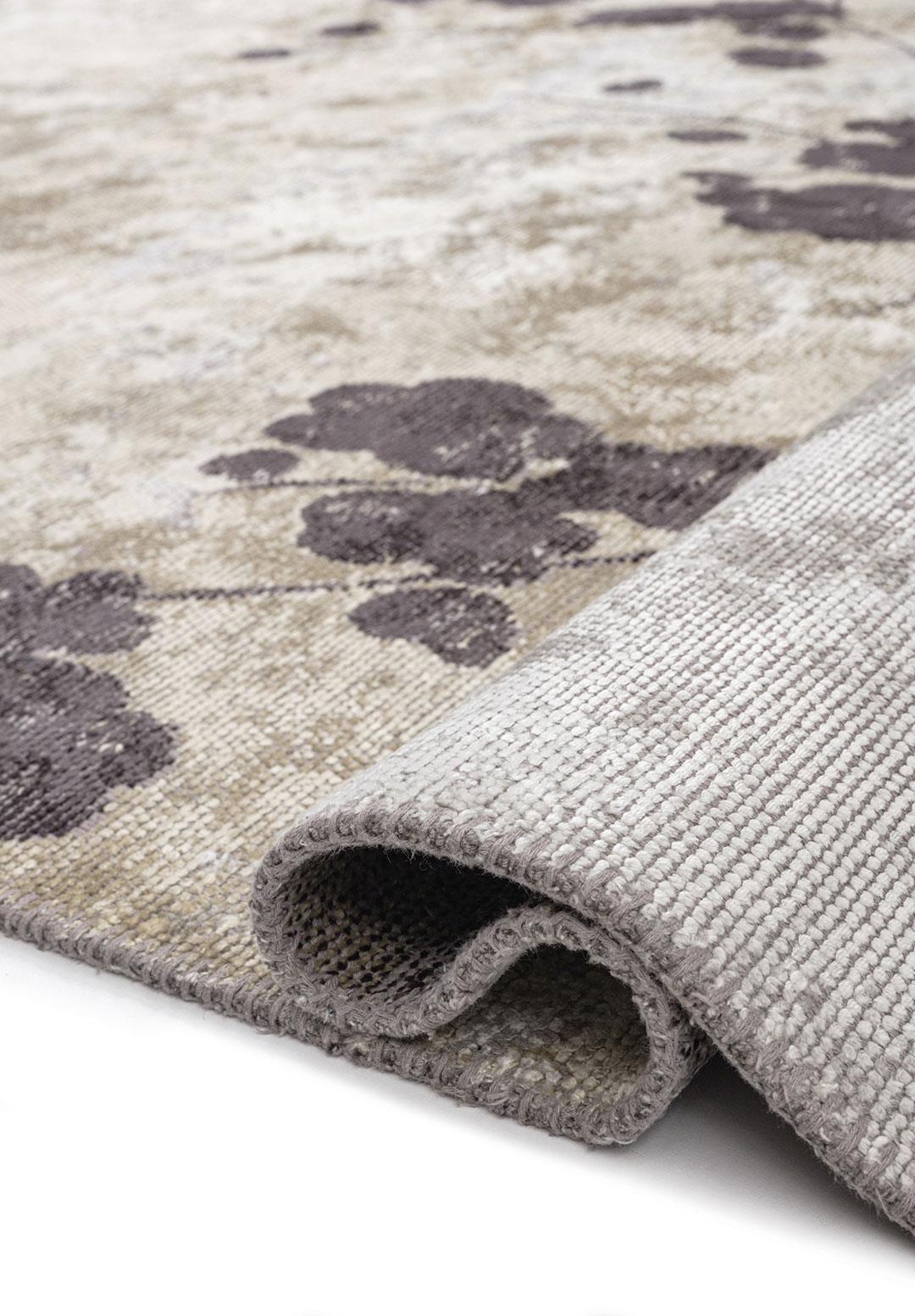 BLOSSOM CHARCOAL - CREAM - BONE RUG