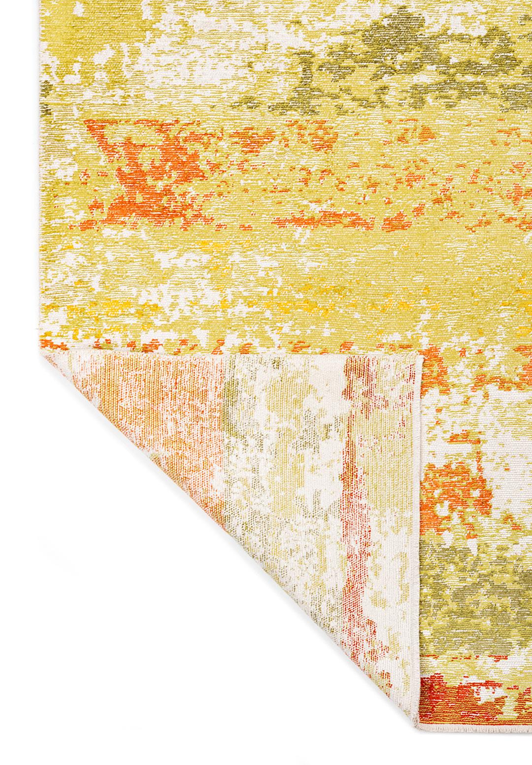 OASIS GREEN - RUST - TERRA - YELLOW - LIGHT GREY - ECRU RUG