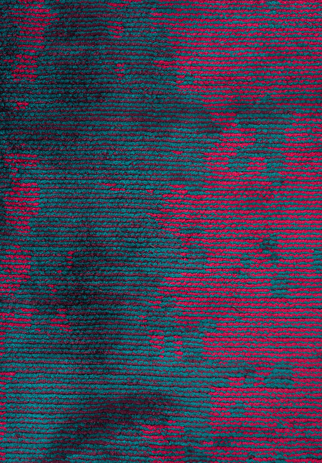 HORIZON KOYU TURKUAZ - KOYU MÜRDÜM - MACENTA HALI