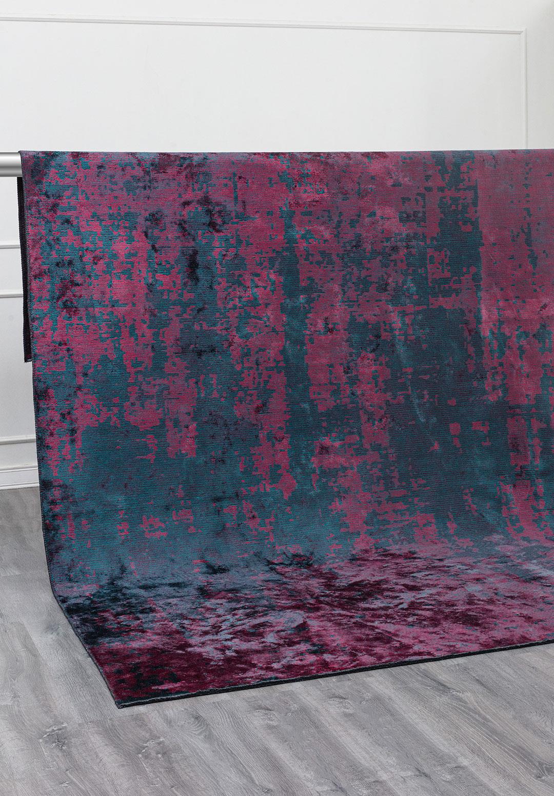 HORIZON KOYU TURKUAZ - KOYU MÜRDÜM - MACENTA HALI