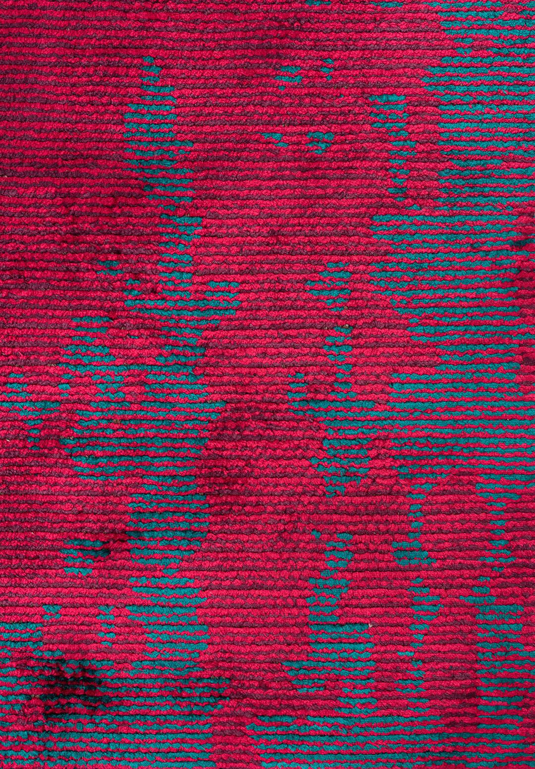 HORIZON MACENTA - KOYU MÜRDÜM - KOYU TURKUAZ HALI