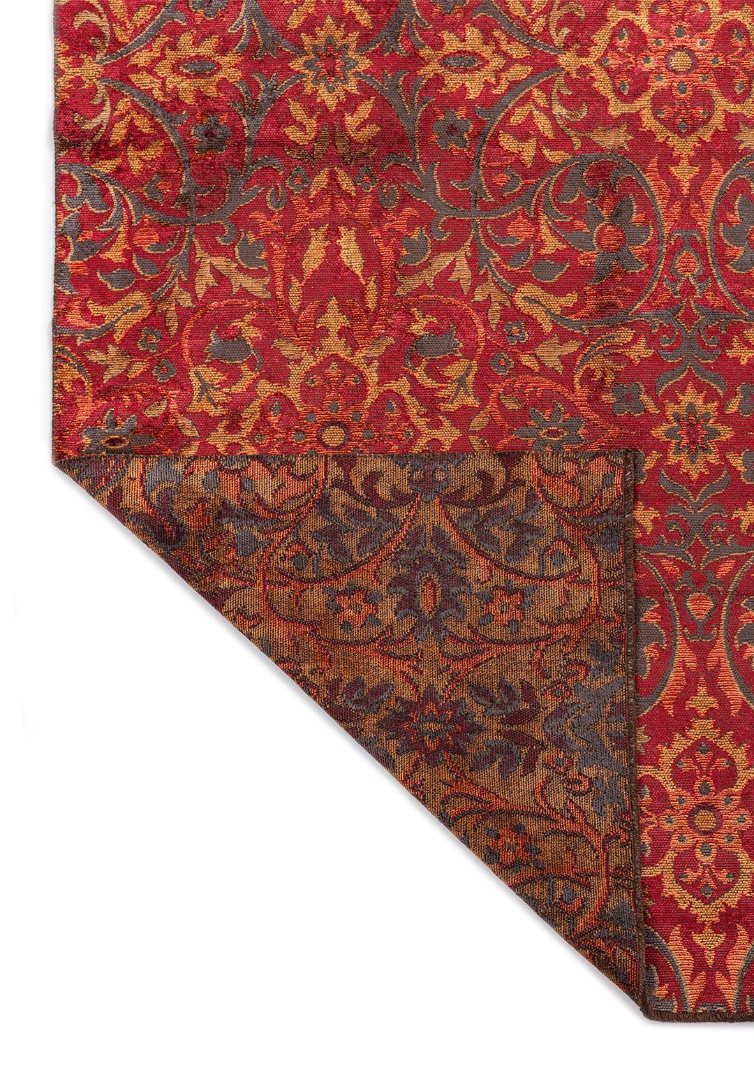 VIOLETTA KIRMIZI - TURUNCU - KÖMÜR HALI