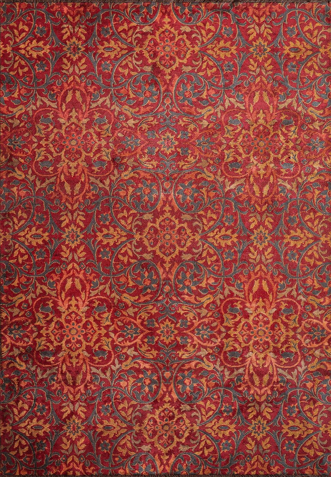 VIOLETTA KIRMIZI - TURUNCU - KÖMÜR HALI