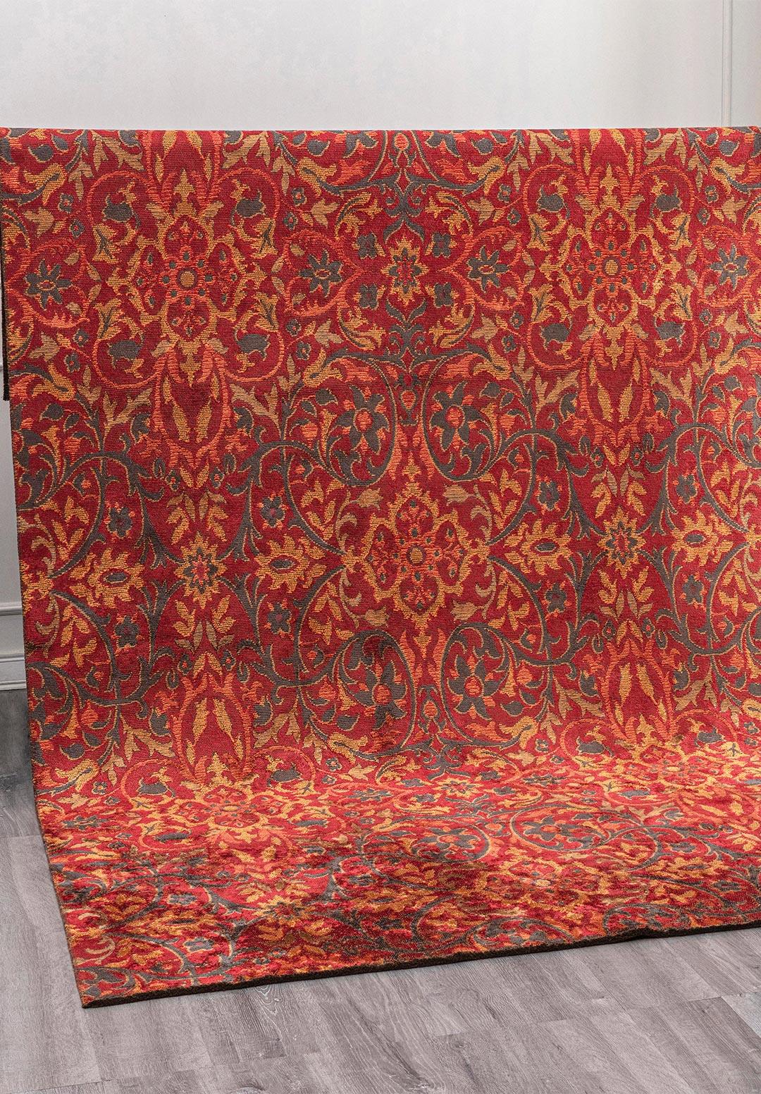 VIOLETTA KIRMIZI - TURUNCU - KÖMÜR HALI