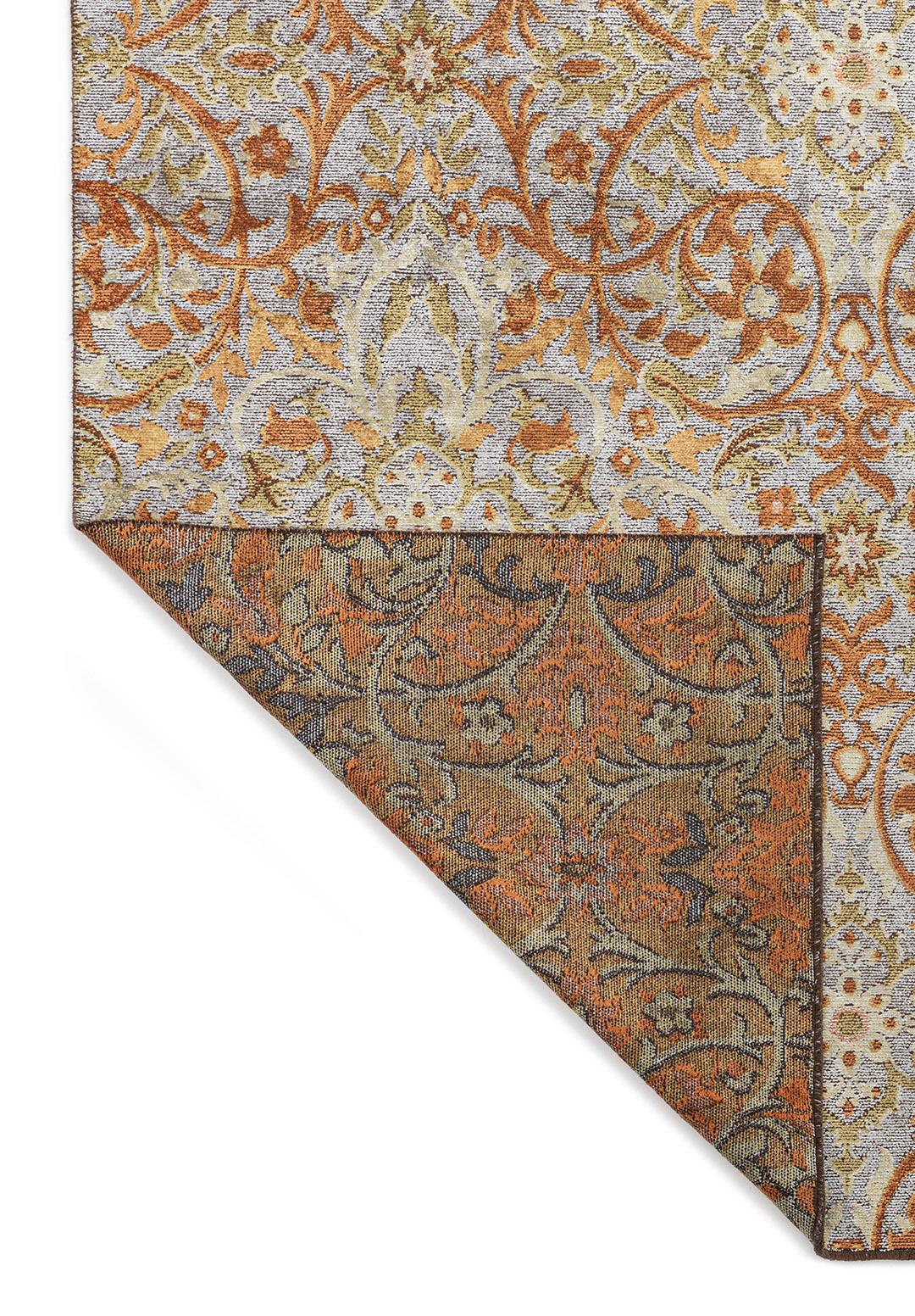 VIOLETTA BUZ MAVİSİ - ZEYTİN YEŞİLİ - KİREMİT HALI