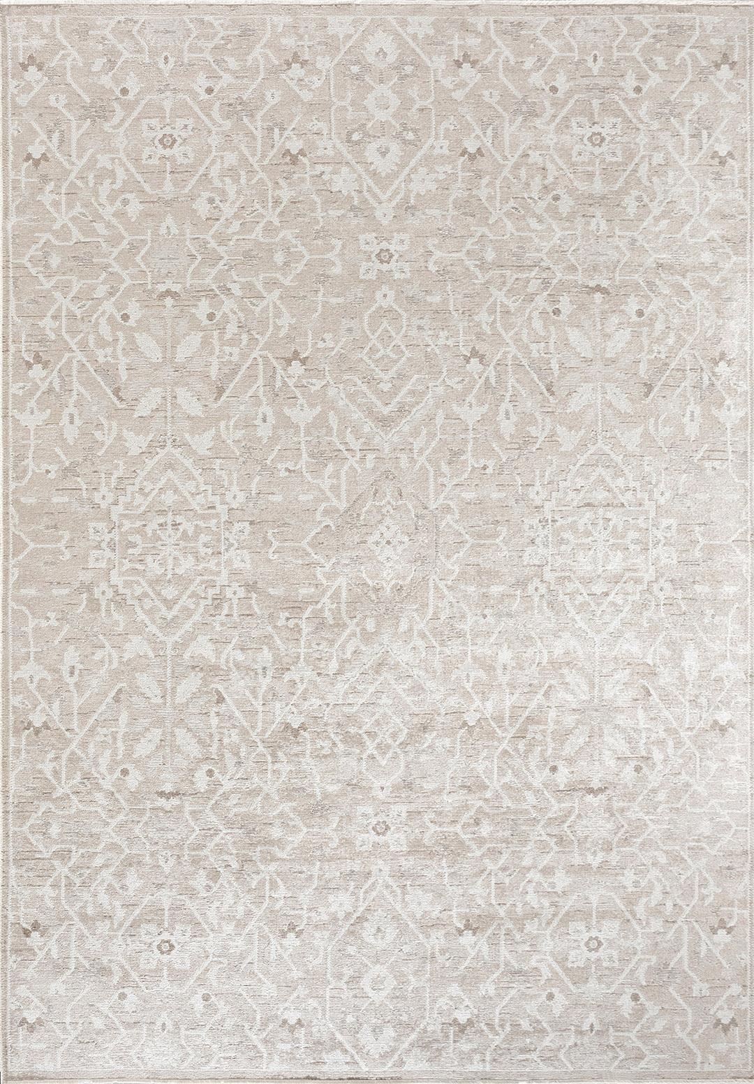 FLEUR NOUGAT - ECRU - STONE RUG