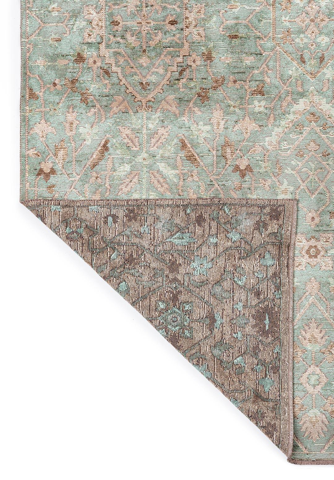 FLEUR MINK - CREAM - RIVER GREEN RUG