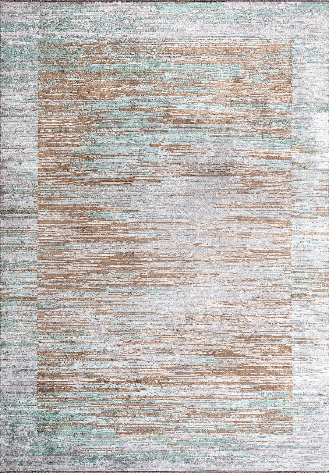 TWILIGHT MINK - RIVER GREEN - BONE RUG
