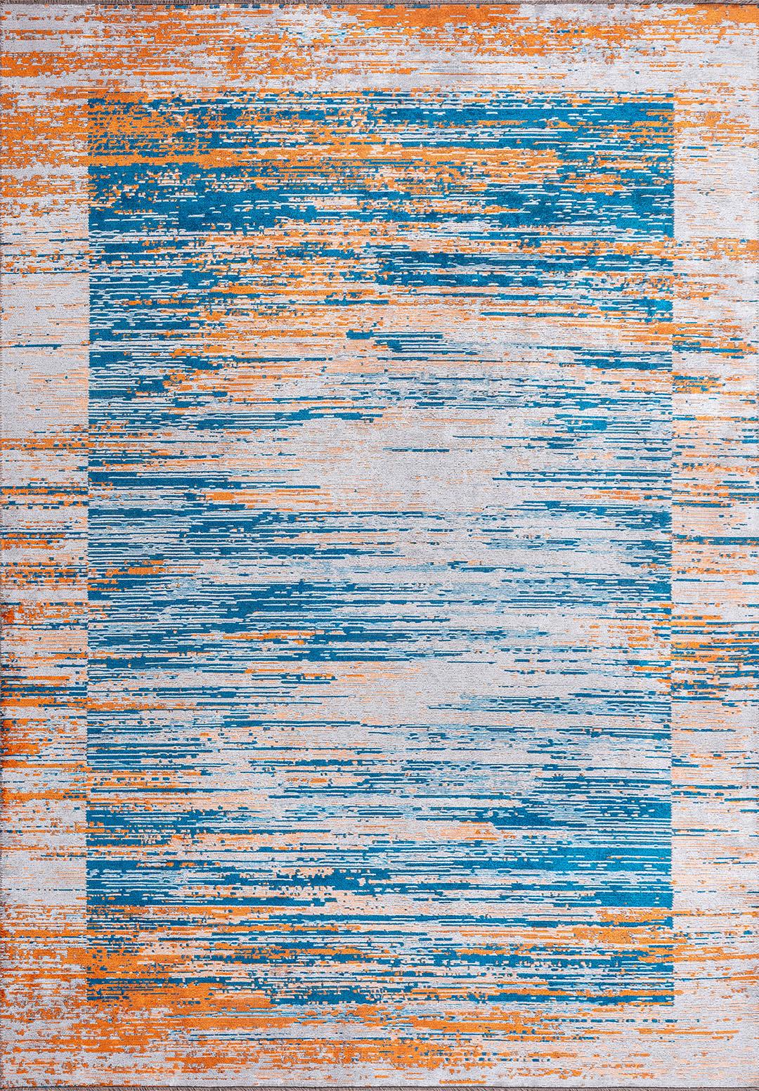 TWILIGHT CAM GÖBEĞİ - TURUNCU - BEYAZ HALI