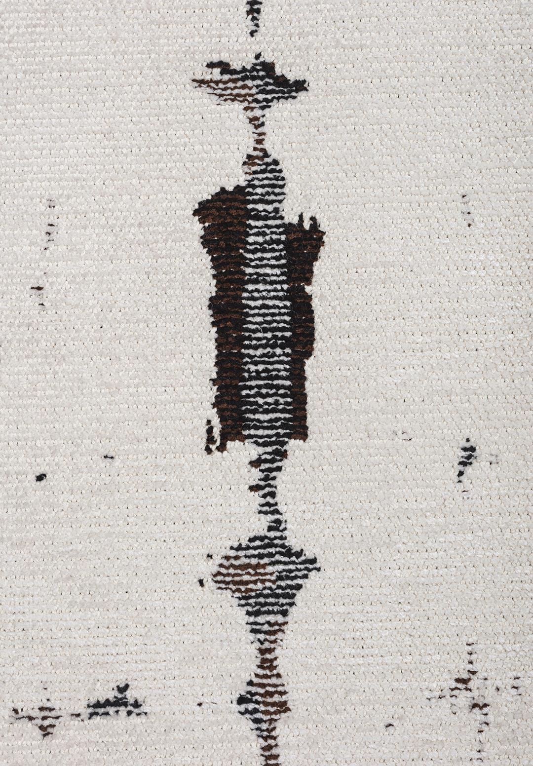 MAYA KOYU KAHVE - SİYAH - EKRU HALI