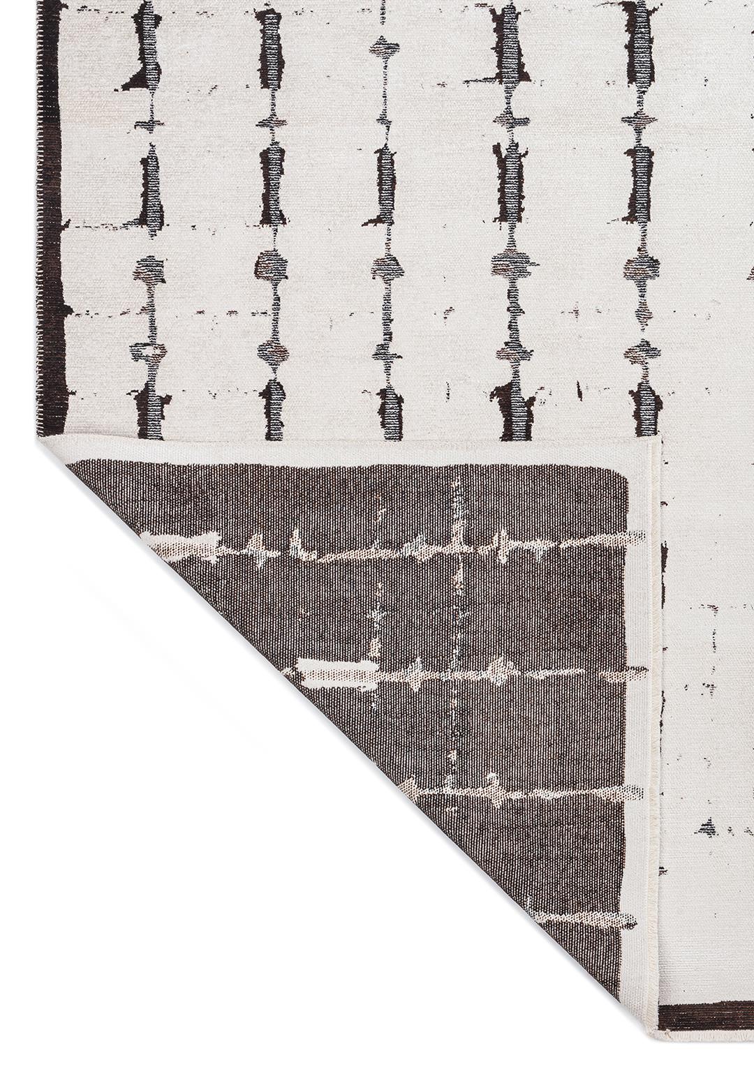 MAYA KOYU KAHVE - SİYAH - EKRU HALI