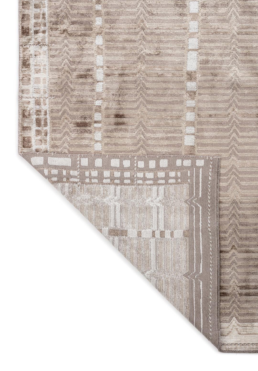 INCA FINDIK - BEJ - BEYAZ HALI