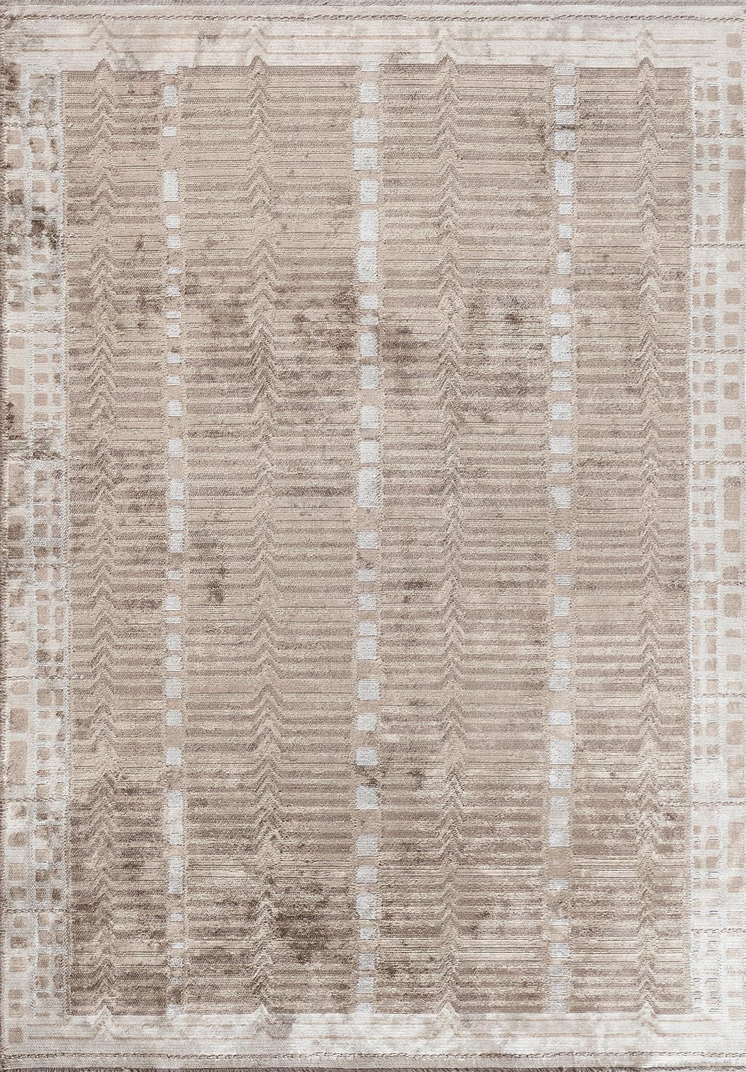 INCA FINDIK - BEJ - BEYAZ HALI