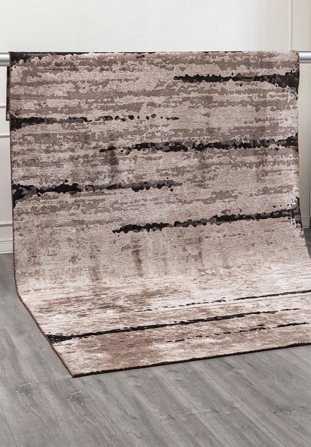 DUSK BLACK - DARK GREY - BONE RUG