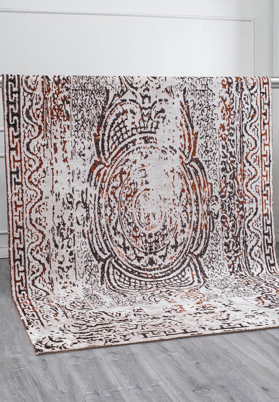 GORDION SİYAH - PAS - KEMİK HALI