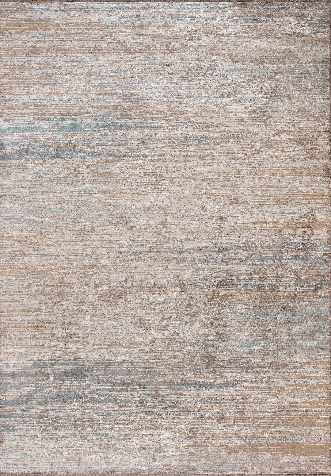 DRIFT WHITE - DARK BEIGE - BLUE - ICE BLUE RUG