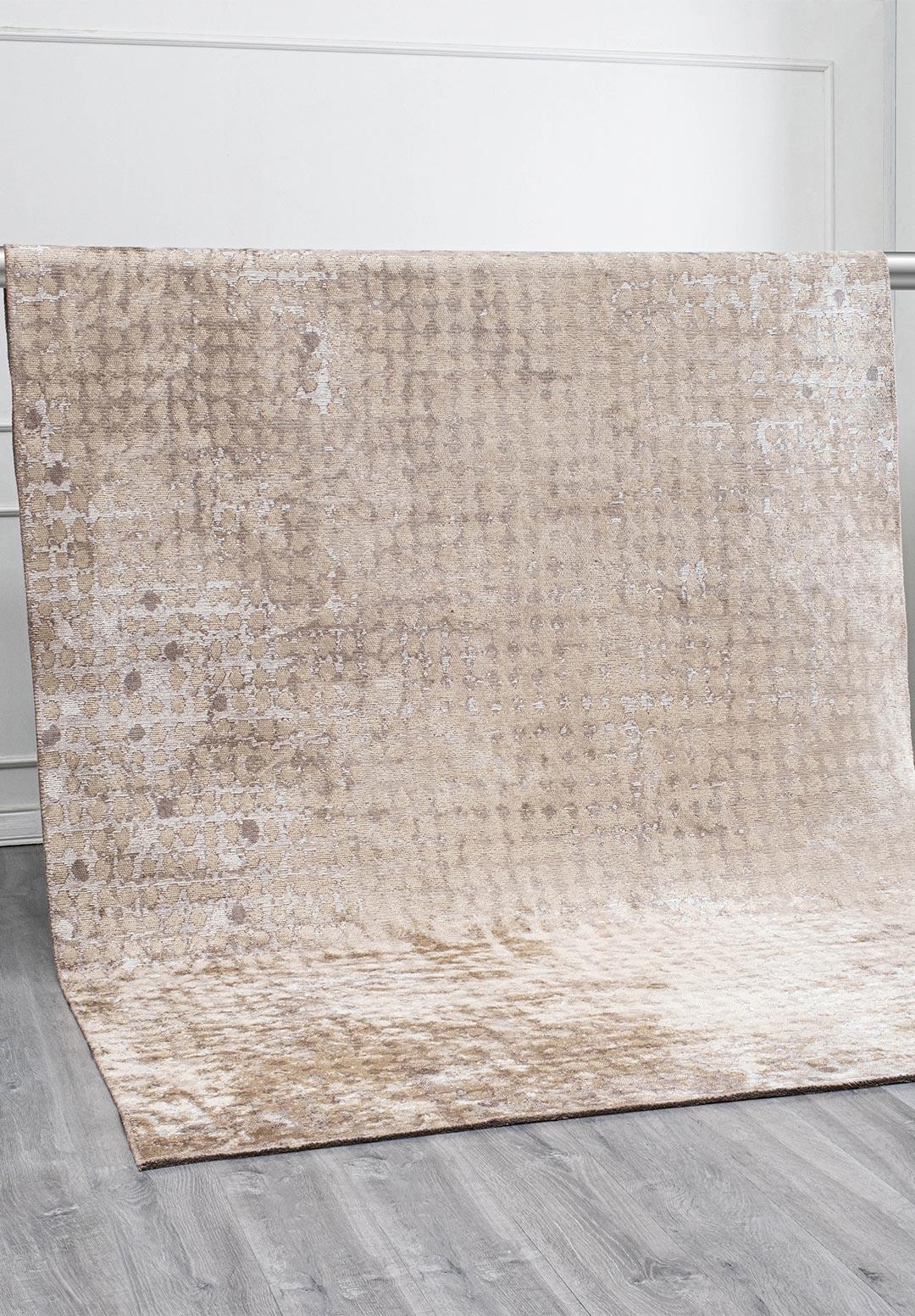 DOTS BEYAZ - KOYU GRİ - BEJ HALI