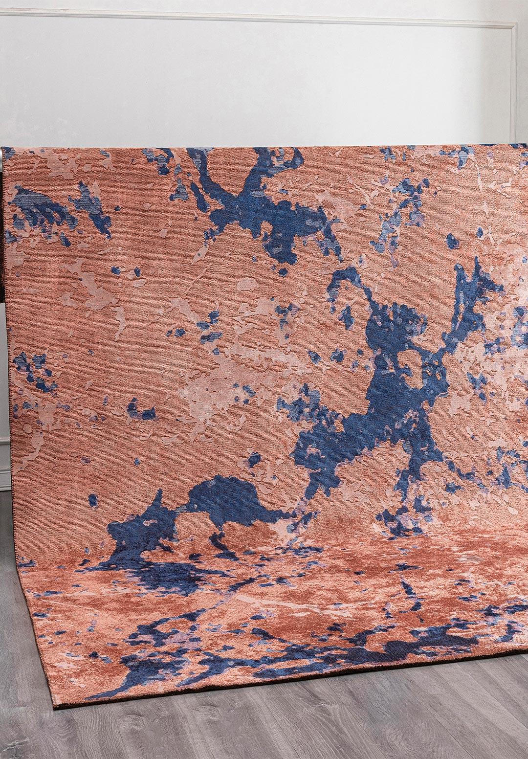 FLASH LACİVERT - GRİ - AÇIK MERCAN HALI