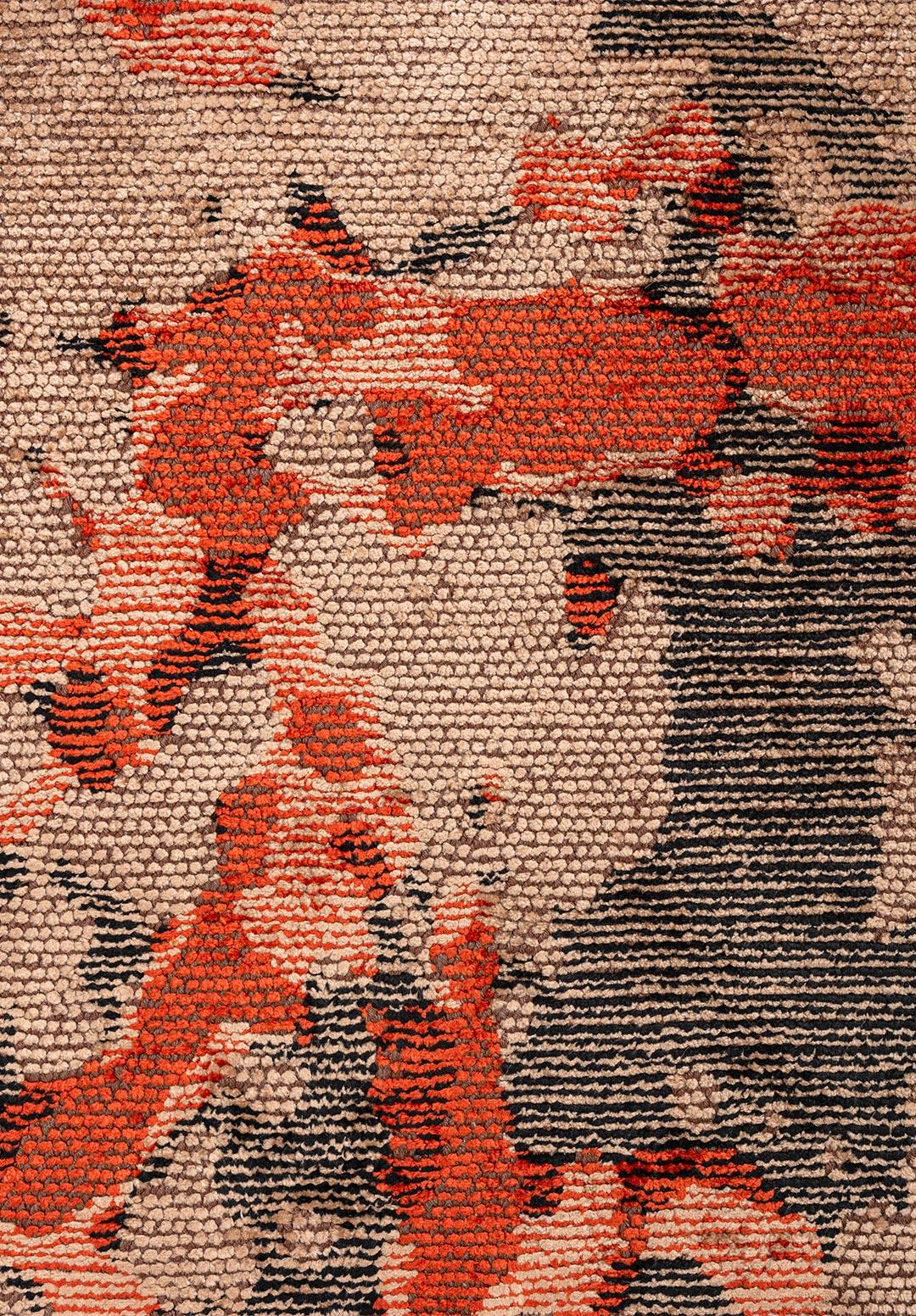 FLASH PAS - SİYAH - KOYU BEJ HALI