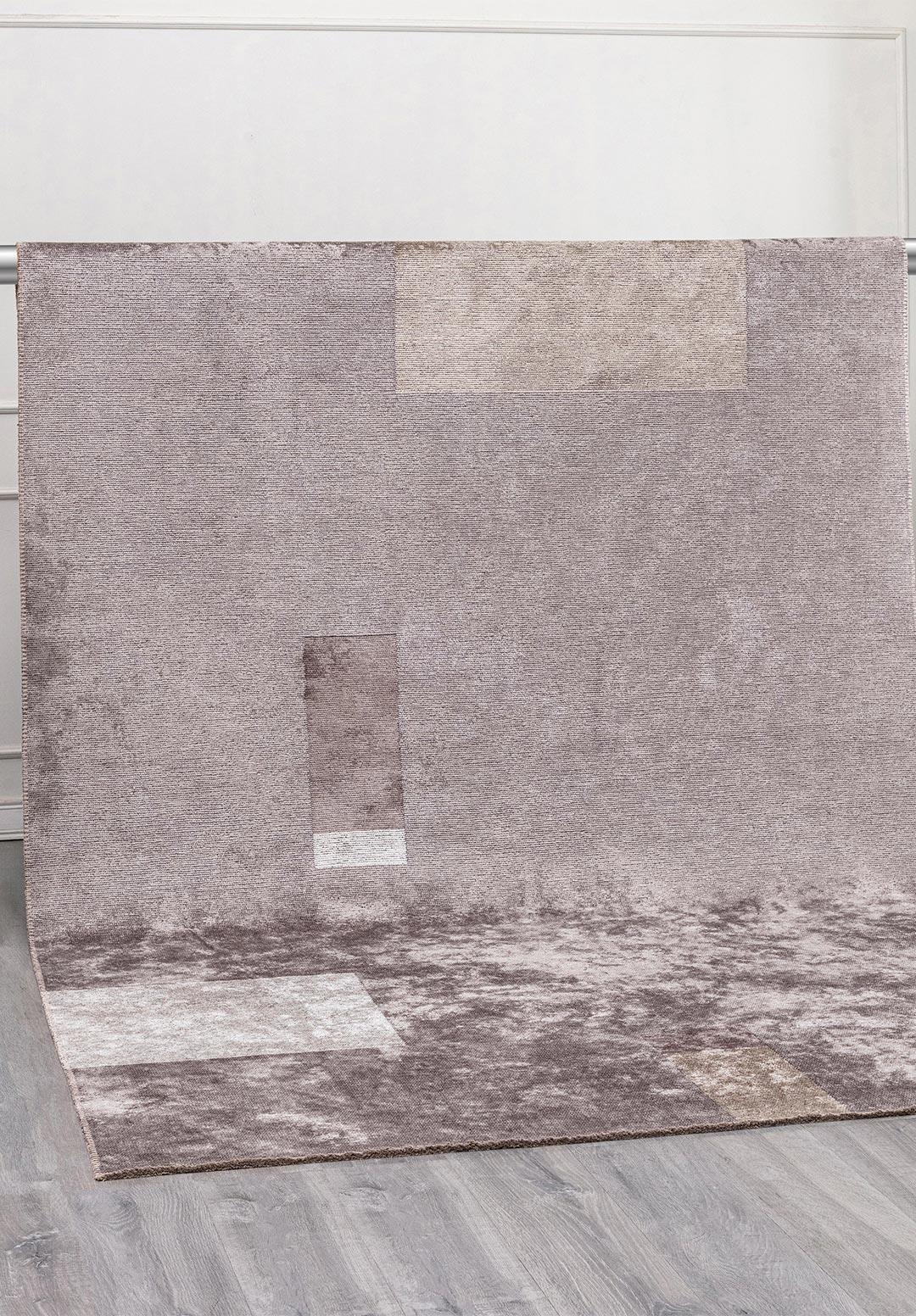 URBAN GREY - STONE - CHARCOAL - DARK GREY - WHITE RUG