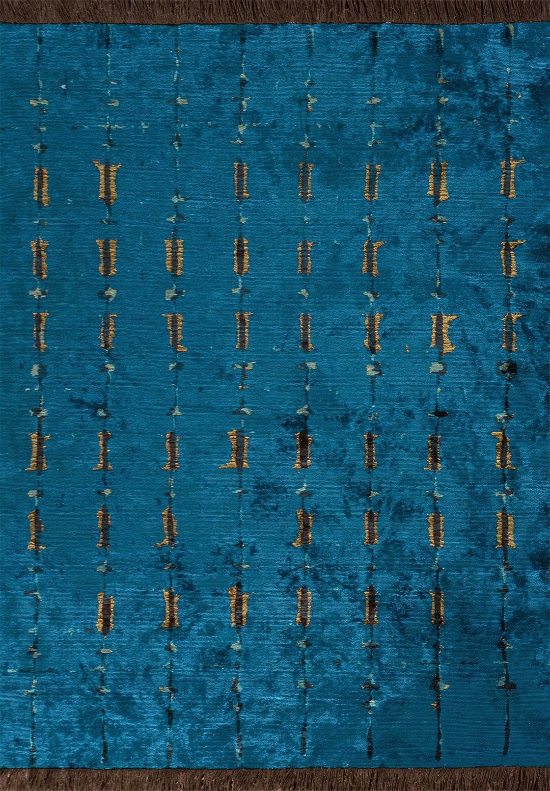 MAYA KİVİ - KOYU KAHVE - CAM GÖBEĞİ HALI