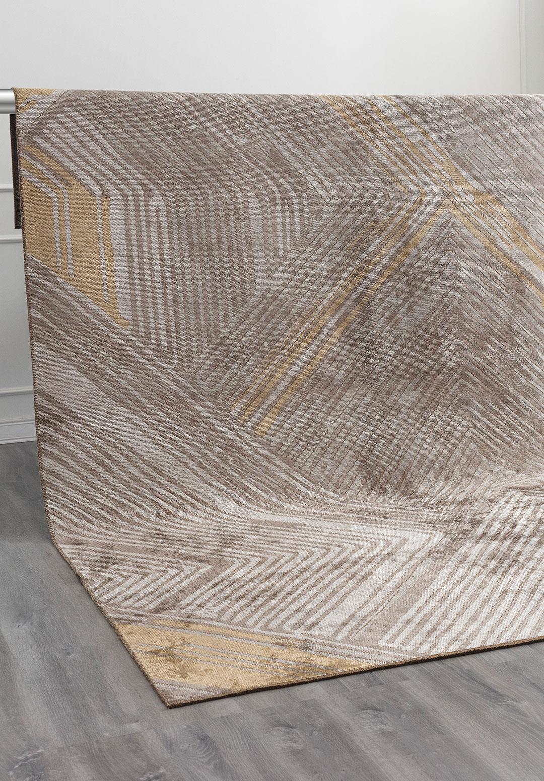 CAVERN DARK GREY - DARK BEIGE - GREY - LIGHT GREY RUG