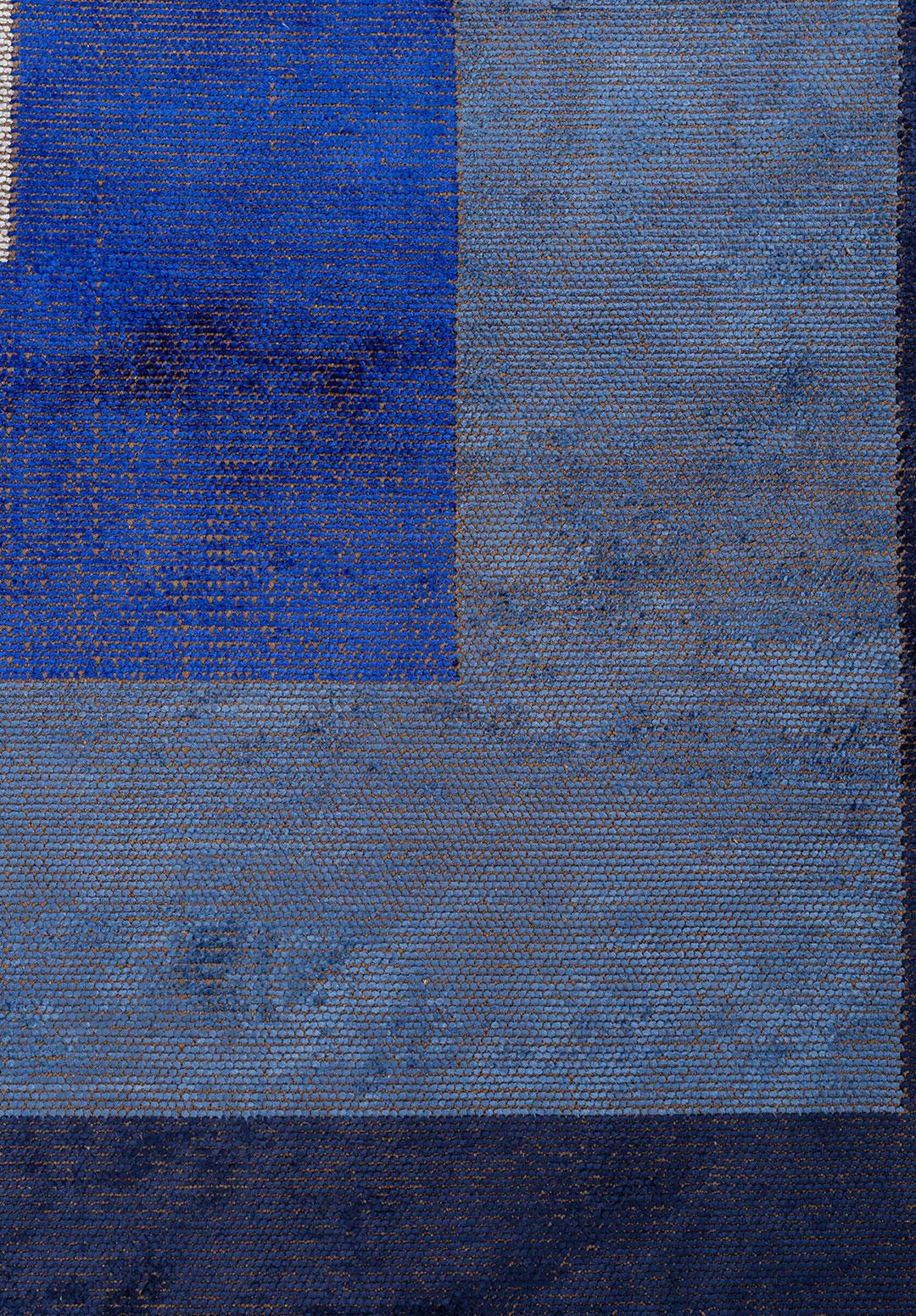 HALL DARK NAVY - NAVY BLUE - SAX BLUE - ICE BLUE RUG