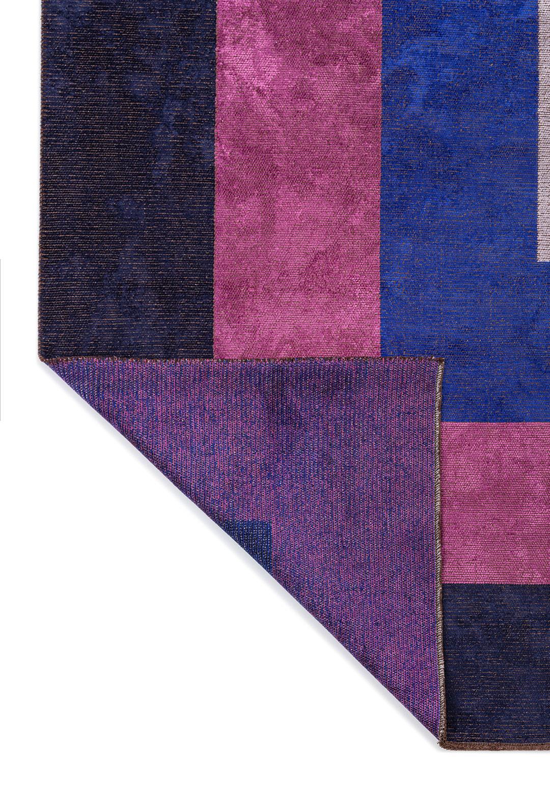 HALL DARK NAVY - PURPLE - SAX BLUE - LILAC RUG